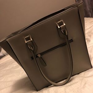 Gray Handbag